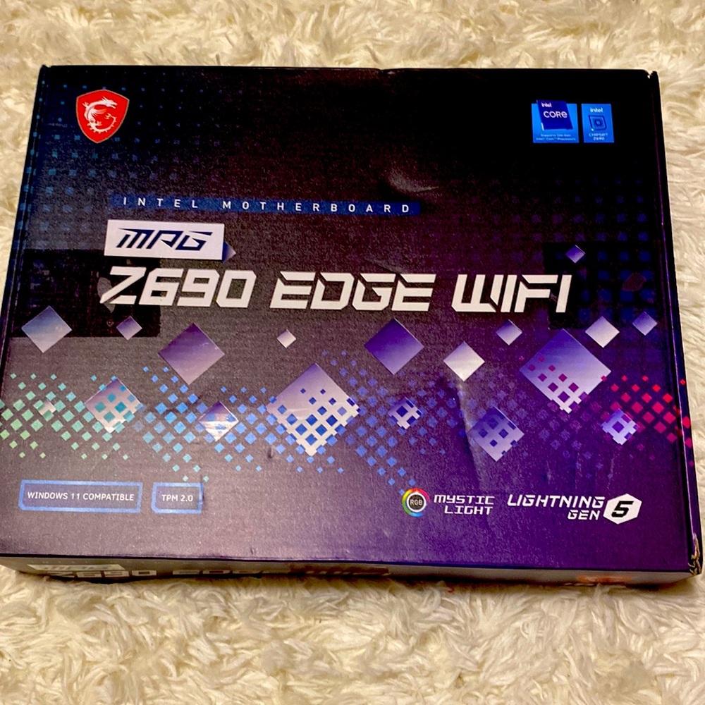 INTEL MOTHERBOARD MPG Z690 Edge WIFI